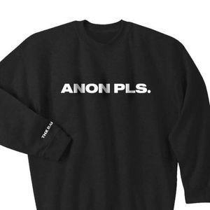 DeuxMoi Original Merch Anon Pls Crewneck